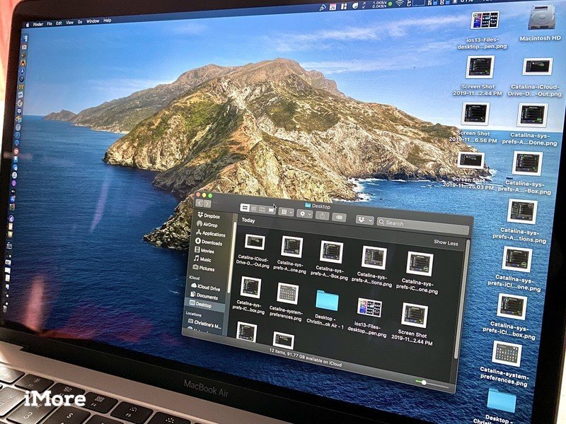add pictures to folder for mac screen